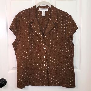 Jones New York Silk Blouse